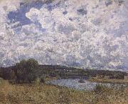 Alfred Sisley The Seine at Suresnes china oil painting reproduction